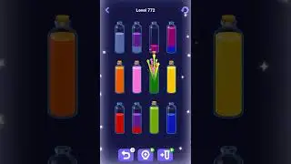 Water Sort Puzzle Логическая Тренировка &ndash; Уровни 767&ndash;777 Без комментариев #watersort