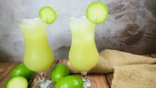 Refreshing Jamaican Green June Plum Juice