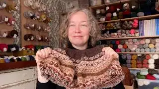 &Uuml;berstricken #114: Colourwork nach meiner Art & Agnes Cardigan, Ljungan Tuch, Bad Idea Decke usw
