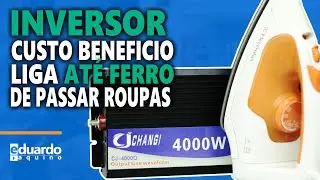 Inversor 4000W CHANGI Teste pesado, veja no que Deu (Parte 2)