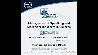 Management of Spasticity and Movement disorders in Children - A. Leland Albright, MD, FAANS(L)