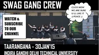 Special Guest Performance at IGDTU Delhi | SWAG GANG India
