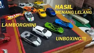 Unboxing Hasil Lelang - Hotwheels Lamborgini Loose #hotwheelsindonesia #hotwheels