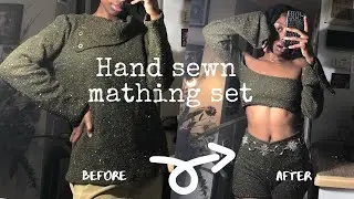 DIY matching set | Hand Sewing | NO machine!!