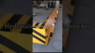 Anti terrorism Road Safety Remote Control Hydraulic Automatic Road Blocker