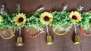 Toran Bandanwar Making At Home// DIY Door Hanging / Easy And Trendy Patterns of the year