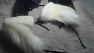 Duccylicius Craft live now - Now I'm making realistic cat headbands DIY