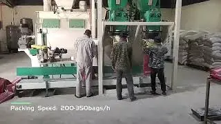 @powderpackingmachine @flourpackingmachine @feedpacker @25kgpackingmachine @packagingmachine