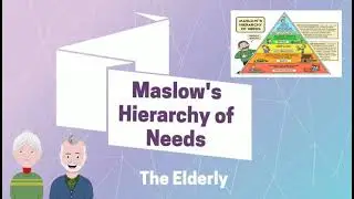 Maslow's Hierarchy of Needs | The elderly | CCU - Individual Project
