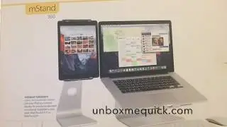 Unboxmequick - mStand 360 Laptop Stand by Rain Design