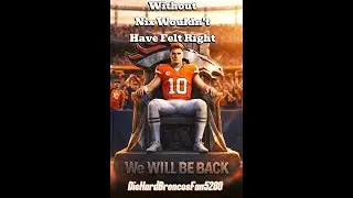 Wouldn't Have felt right without Bo Nix! We Will Be Back!!
