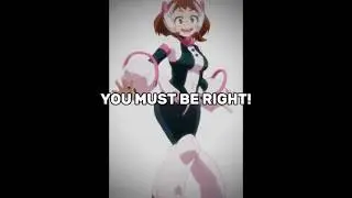 Something is clearly wrong.. #trend #mha #uraka #mhagirl #sad #hero
