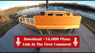 Building Our Dream Tiny Home on Water | Shanty Boat DIY