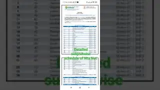 NTA UGC NET detailed examination schedule | net exam schedule 2021