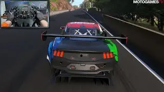 Forza Motorsport (2023) - 2024 Ford Mustang GT3 | Racing Heroes Car Pack Gameplay