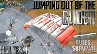ATTACKING FROM THE SKY! *NEW* AIR AMBUSH STRATEGY! (Rules of Survival)