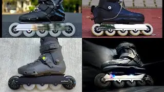 ENDLESS ARC 5 , 5 wheel inline skate frame , Wizard skating set up