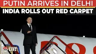 PM Modi Receives Russian President Putin As He Lands In Delhi On His First Visit to India Since 2021