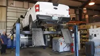 GovDeals: Forward Manufacturing 12000EWT 4 Post Vehicle Lift