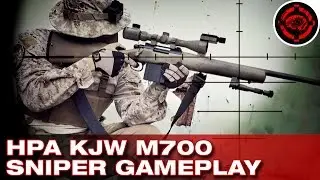 HPA Powered KJW M700 Sniper Gameplay