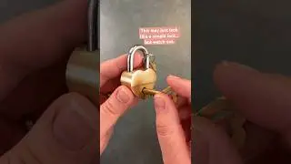 Don&rsquo;t let this simple looking lock trick you. Broken Heart #puzzle #puzzlesolving