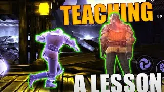 Teaching [How to play IRONCLAD] to a spammer - Shadow Fight Arena