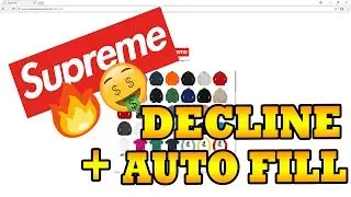 Supreme Card Decline + Autofill FIX!