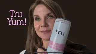 Tru Glow Seltzer, Biotin Beauty Drinks w Vitamin A, Raspberry Flavored Sparkling Water #ad