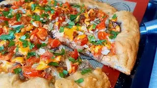 Пицца в Пост! Обалденно Вкусная и Сочная Пицца