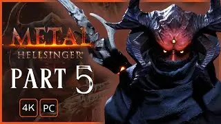 METAL HELLSINGER Gameplay Walkthrough Part 5 Nihil - PC 4K