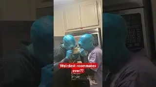 Would you live with these roommates?? 👽😂
