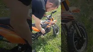 Детский питбайк GS motors обзор
