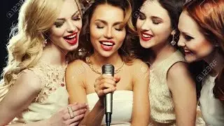 A very beautiful Brazilian girl singing