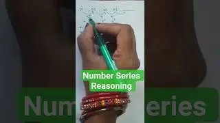 number Series #reasoning# ssc# railway # competative exam video