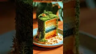 ASMR GRASS CAKE CUT RELAXING VIDEO -GET SLEEP QUICK