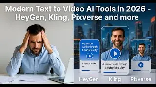Modern Text to Video AI Tools in 2026 -HeyGen, Kling, Pixverse and more