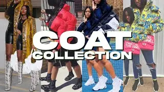 COAT COLLECTION & TRY ON | H&M, PRETTYLITTLETHING, ADIDAS, & MORE
