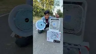 Small Fan 🌀 vs Big Cooling Fan 💨 | Unboxing & Review 🔥