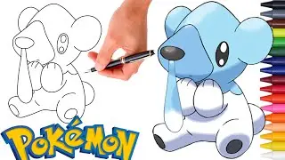 Como Desenhar o POK&Eacute;MON CUBCHOO #613 | Gera&ccedil;&atilde;o 5