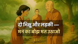 दो भिक्षु और लड़की — मन का बोझ मत उठाओ | Life-Changing Psychological Story | YatraToMoksha