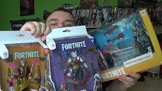 Распаковка игрушек Fortnite &mdash; обзор набора Jazwares Drift & X-Lord 6 Inch Vs McFarlane Toys Shopp...