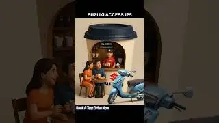 Ride smarter every day with the Suzuki Access 125, Ride Connect TFT Edition.  #suzukiaccess