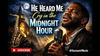 He Heard Me Cry in the Midnight Hour 🎷 | Powerful Blues Gospel Testimony Song That Will Touch You 