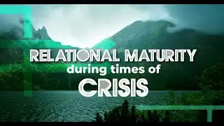 Relational Maturity in troubled times | Joemon Joseph | 22nd August 2021 | Bombay Baptist Church