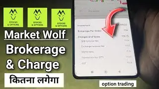 Market wolf app brokerage charge, Market Wolf App charge & tax 
