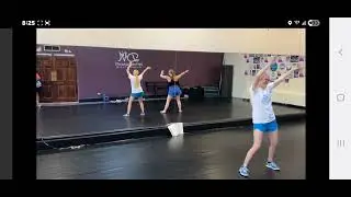Zulema dance with daddy practice video