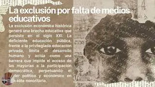 Sociología básica del derecho ecuatoriano, Exclusión Económica.