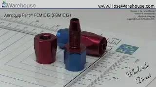 Aeroquip FCM1012 Female AN Reusable High Performance Racing Fitting