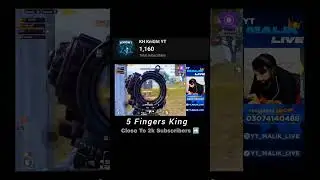 Solo V Squad Player 5 Finger #viral #khknight #pubgmobile #foryou