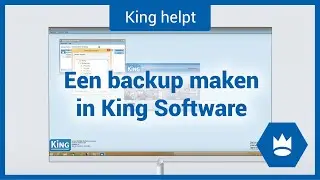 Een backup maken in King Software